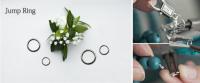 200pcs Anillos Abiertos Dorados De 6 8 10 12 Mm Para Creación De Joyas Conectores De Anillos Divididos Suministros DIY - details 0