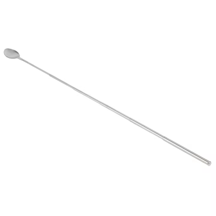 Cuchara De Cocktails Mágica Telescópica De Acero Inoxidable Extensible Larga Para Bar 62cm Máximo Herramienta De Barra Eco-amigable - 1
