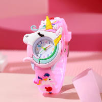 Reloj De Pulsera De Silicona Para Niños Y Niñas Reloj De Regalo Lindo Y Colorido Con Diseño De Animal Movimiento De Cuarzo - details 3