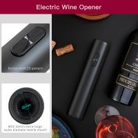 Aparato Eléctrico Para Abrir Botellas De Vino Con Cortador De Sellado AA Set De Cerrador De Tapa De Vino Para Cocina Barra Hogar Fiesta - details 2