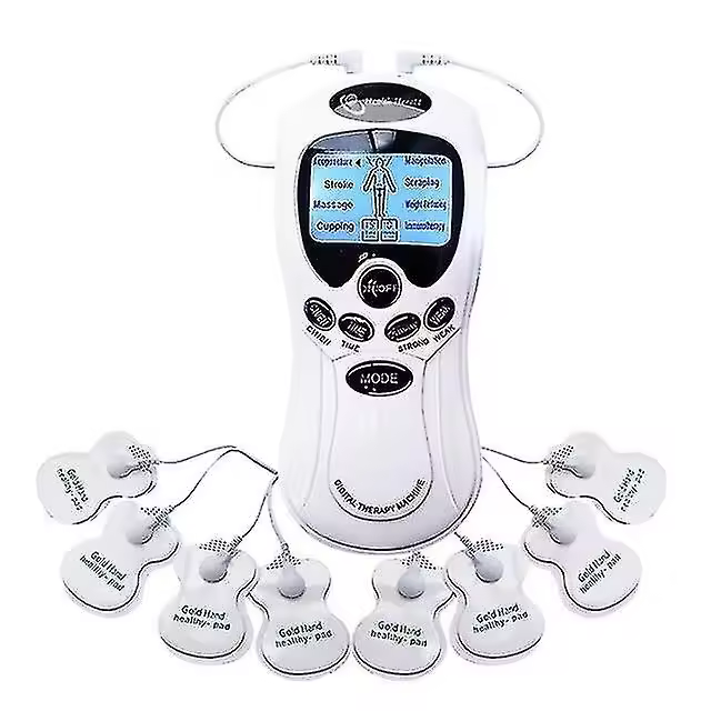 Massager Physiotherapy Acupuncture Body Muscle Massager Electric Digital Therapy Machine 8 Modes - 1