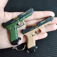 Pistola De Juguete Miniatura TTI G34 En Aleación Para Coleccionistas Y Regalos Para Niños Y Adultos Sin Batería Material Metálico - details 4