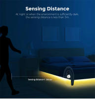 Tira De LED COB Con Sensor De Movimiento PIR 5V Para Iluminación De Armarios Cocinas Dormitorios Escaleras Luz De Fondo Para Gabinete - details 4