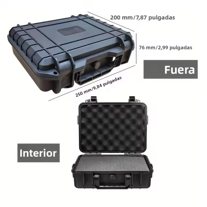 Estuche De Transporte Hidráulico Impermeable Para Herramientas Con Espuma Pre-cortada Caja De Almacenamiento Protector De Seguridad Organizador De Herramientas - 1
