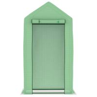 vidaXL Invernadero con estructura de acero 0,5 m² 1x0,5x1,9 m - details 3