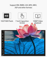 Reproductor Multimedia Para Coche 7 Pulgadas Pantalla Táctil HD 2 Din Con Cámara Trasera Bluetooth Navegación 2 Entradas USB AUX Compatible Con CarPlay Y Android Auto - details 3