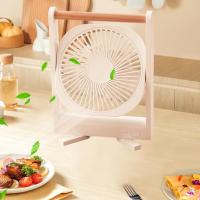 Pequeño ventilador de escritorio, powerful Device de flujo de Aire con diseño compacto y que ahorra espacio para oficinas, escretorio, dormitorio, dormitorio o uso doméstico, 1 Pieza - details 1