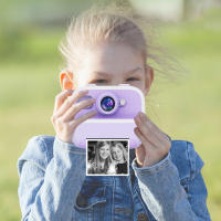 Cámara Digital Instantánea Para Niños Mini 2.4 Pulgadas HD 1080P Video Cámara Fotográfica Para Niñas Y Niños Edad 3-12 Años Toy - details 3