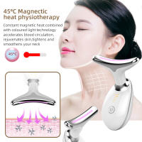 Instrumento De Masaje De Belleza Eléctrico Para El Rostro Y Cuello Lifting Y Firmeza Portátil Recargable Con USB Cable - details 3