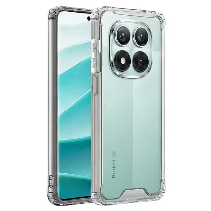 Funda para Xiaomi Redmi Note 15 Pro 5G Carcasa Antigolpe Reforzada Esquinas Transparente Alta Protección Calidad - Meloenvias - 1