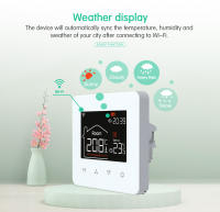 Termostato Inteligente Tuya Para El Hogar Control Remoto De Temperatura Para Suelo Calentado Eléctrico Y Calefacción De Gas Con Google Alexa - details 10