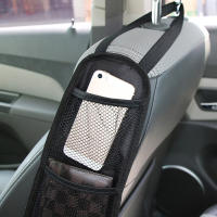 Bolsa De Almacenamiento Lateral Para Coche Impermeable Y Resistente Al Calor En Tela De Oxford Con Manija Organizador De Asiento Trasero Para Vehículo - details 1
