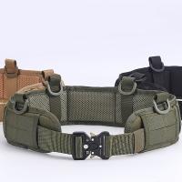 Cinturón Táctico Ultra Transpirable De Nylon Duradero Para Aficionados Al Exterior Listo Para Aventuras Ajuste Rápido - details 1