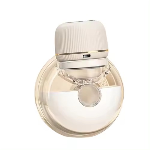 Extractor de leche eléctrico portátil, manos libres, silencioso, todo en uno, 1 pieza - 1