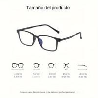 Gafas De Lectura Ultraligera De Titanio FG Para Hombres Y Mujeres Anti Luz Azul Recetadas +1.0 a +4.0 Marco Rectangular - details 3