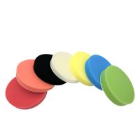 7 PCS Disco De Pulido Redondo Para Coche 5/7 Pulgadas Pads De Esponja Para Lijado Y Pulido Con Herramienta Rotativa - details 0