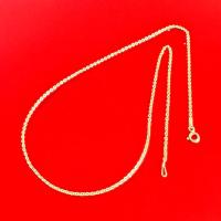 ( UNI ) Cadena Forzada Italiana 0.65 mm 40 cm Oro 18 Kilates con certificado de calidad - details 1