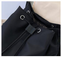 Mochila pequeña y sencilla de ocio para mujer, estilo nuevo de verano, mochila de color contrastante a la moda para estudiantes universitarios, bolso de viaje de ocio. - details 16