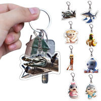 Colgante De Buceo De Animales Divertidos 2D En Acrílico Para Mochila Colgante De Billetera De Dibujos Animados Regalo Para Fans - details 7