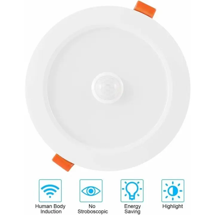 Foco empotrable LED, downlight empotrable LED, 12W Blanco Natural 400 - 1