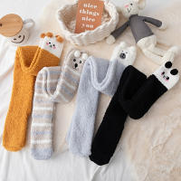 Calcetines Largos De Pierna Para Mujer Suaves Y Cálidos Con Dibujos Animados Comodidad Y Estilo De Calidad Superior - details 1