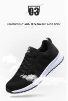 Zapatillas Casuales Para Mujer Transpirables De Malla Moda Antideslizantes Cómodas Para Exterior Caminar Tenis Feminino - details 7