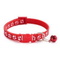 Collar De Campana Para Gatos Y Perros Con Impresión De Colores Variados Suministro De Mascotas Popular Collar De Bola Para Gatos Y Perros - details 13
