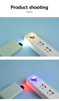 Luz LED USB Mini Para Interior De Coche Decorativa Neón Portátil Nocturna Plug And Play 1-5 Pack Luz De Emergencia - details 7