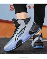 Zapatillas De Baloncesto Para Hombres Cómodas Transpirables Con Colchón Antideslizante Nueva Moda Deportiva Al Aire Libre Zapatillas De Correr - details 15