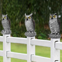 Adorno De Jardín Con Órbitas De Águila Plástico Impermeable Para Disuadir Pájaros Decoración Antipájaros Para Exterior - details 3