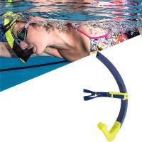 Tubo de respiración para entrenamiento de natación, ajustable al frente, para adultos, estilo libre, equipo de buceo y esnórquel profesional, fabricante - details 9