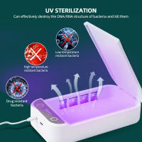 Estufa De Succión Para Uñas Y Belleza UV Eléctrico Estuche De Desinfección Con Aromaterapia Máquina Anti Bacterias Para La Vida Diaria Luz Fuerte Y Suave - details 3