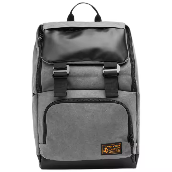 Mochila VOLCOM Charter Ruck para hombre en color gris - 1