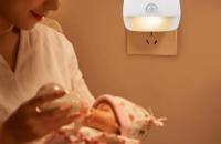 Lámpara Nocturna LED Con Sensor De Movimiento Para Niños Decoración De Dormitorio Pasillo Y Escaleras WC Lámpara Nocturna Para El Lado Del Cama EU US Plug - details 11