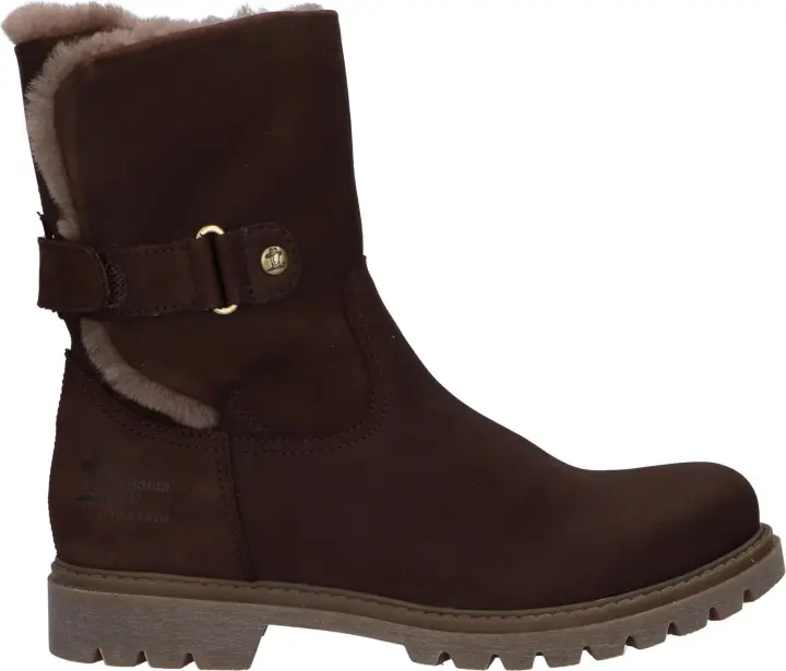 Botas de Mujer PANAMA JACK FELIA IGLOO B26 NOBUCK MARRON - BROWN - 1
