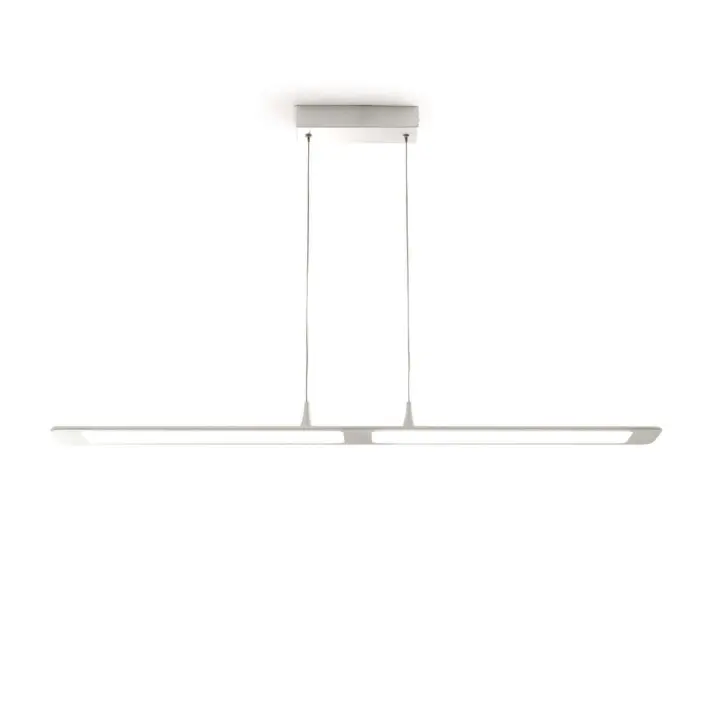 Lámpara de Techo Colgante Led Shuttle 1 - 28 W - 4000 K - Long. Max 120cm - Aluminio - AZABAK - 1