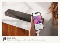 Barra De Sonido ULTIMEA Nova S50 Soundbar Dolby Atmos para TV, Potencia Máxima 190W, 2.1 canal, 3D Sonido Envolvente, Bluetooth 5.3, BASSMX, audio TrueHD 4K, salida máxima de nivel de presión sonora de 103dB, subwoofer de 40W, Adecuado para cine en casa - details 8