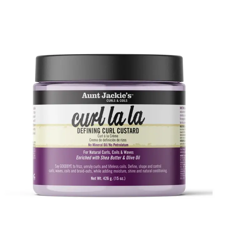Aunt Jackie's Crema Definición de Rizos para Cabello Encrespado y Difícil de Dominar 426g/15oz - 1