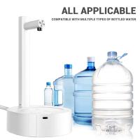 Dispensador de agua eléctrico de sobremesa, portátil, recargable por USB, con salida de agua ajustable para el hogar, la oficina y el exterior. - details 2