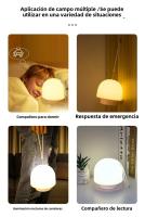 Lámpara De Noche LED Portátil Con Control Remoto Y Luz Dimmable Para Dormitorio Lámpara De Escritorio Para Lectura Y Decoración De Ambiente - details 8