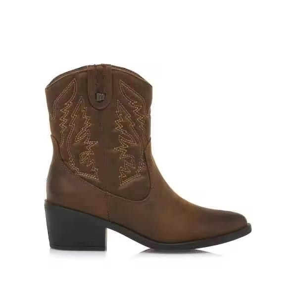 Botines marca Mustang modelo 58685Cu para mujer en color marrón - 1