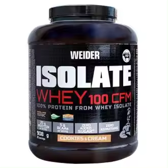 WEIDER ISOLATE WHEY 100 CFM cookies 908gr. - 1