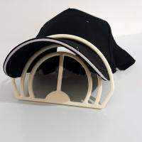 2/4pcs Herramienta De Curvatura De Borde De Sombrero Bender Sin Vapor Eje De Banda Para Sombreros De Béisbol Accesorios Que Curvan Los Borde De Los Sombreros - details 1