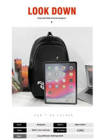 Mochila versátil de gran capacidad para hombre y niña, morral minimalista para estudiantes universitarios, Escuela Media, 2023 - details 1
