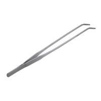 Pinzas De Acero Inoxidable Para Acuario 27cm Con Punta Recta Y Codo Herramienta De Limpieza Para Hierba De Agua Y Plantas De Acuario - details 6