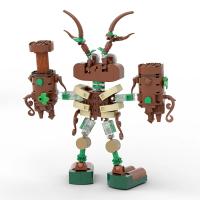 Kit De Construcción De Bloques Musicales My Singing Chorus 301PCS Juguete De Rol De Arbol Cartoon Horror Y Monster Para Adultos - details 3