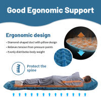 Manta De Dormir Naturehike Para Camping Ultraligera Plegable Con Presión De Pie Matrícula Portátil Impermeable Para Exterior Playa 1.8 R-value - details 1