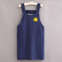 Delantal De Algodón Puro Para Cocina En Casa Resistente Al Enfriamiento Transpirable Para Mujer Ropa De Trabajo Adulto Delantales De Cintura - details 6