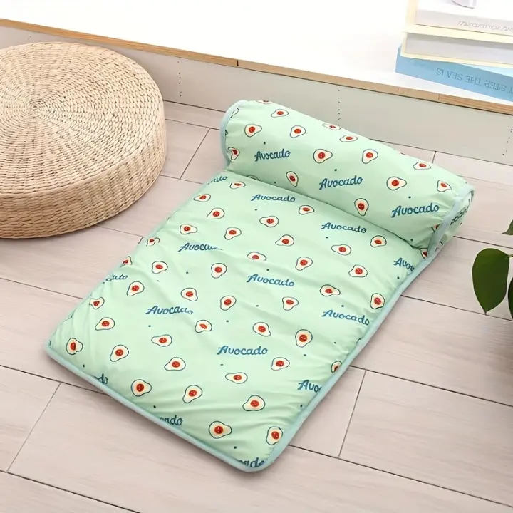 1 UNID Multicolor Verano Foreign Viscosa Del Animal Doméstico, commode Fresh Gato Nido Para Gatos Pequeños Medianos Y Perros Perro Nest - 1