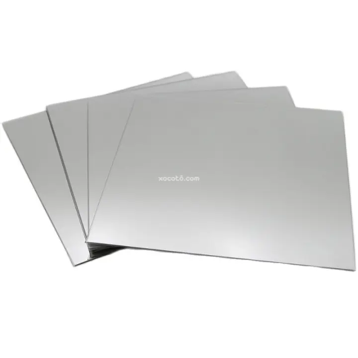 XOCOTŌ® Conjunto De 4 Espejos Cuadrados 20 CM / 30 CM / 40 CM (2pzs) - 2mm - Liso-  XOCOTŌ® - 1